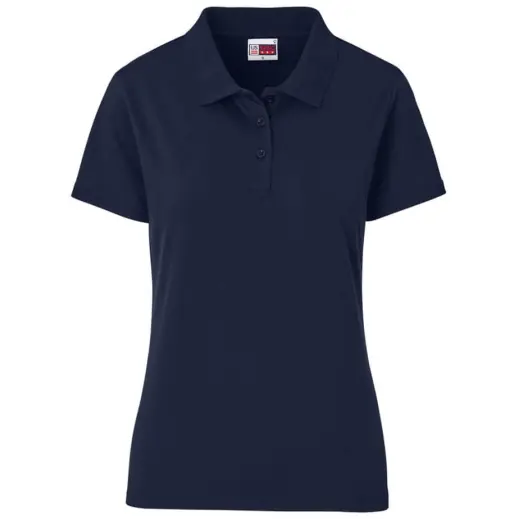 Ladies Prima Stretch Golf Shirt Navy Front